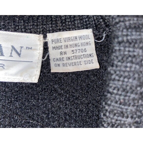 Vintage Artisan Wear Sweater Women's Large  80s 90s Size 12 - Picture 7 of 10